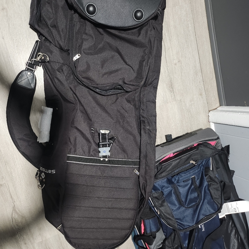 New rooftop luggage for car/ truck or guitar great deal by samsonite